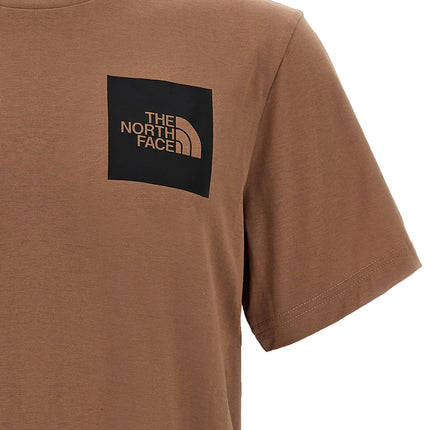 The North Face Brown Cotton T-Shirt