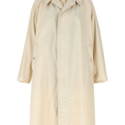 Maison Margiela Beige Cotton Coat