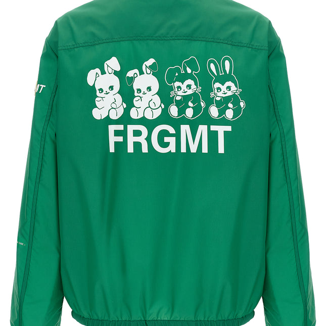 MONCLER GENIUS Bicolor Polyamide Bomber