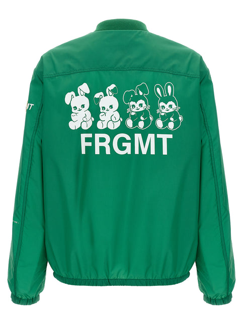 MONCLER GENIUS Bicolor Polyamide Bomber