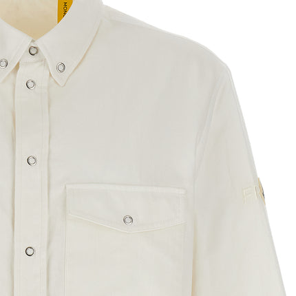 MONCLER GENIUS White Polyamide Blouse