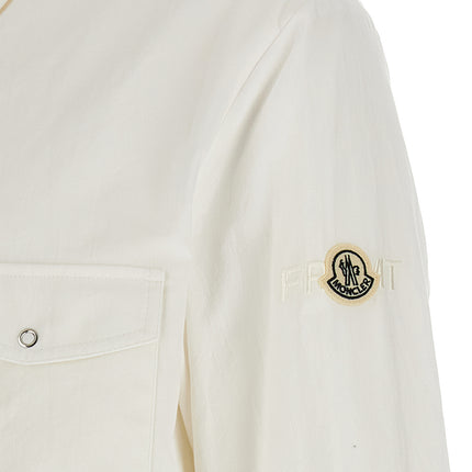 MONCLER GENIUS White Polyamide Blouse