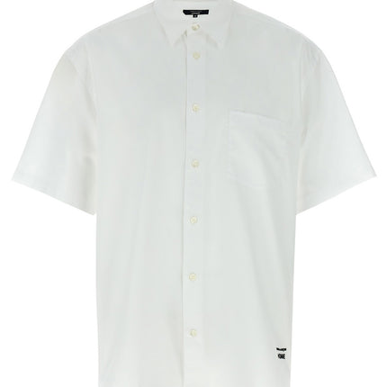 Comme Des Garçons White Cotton Blouse