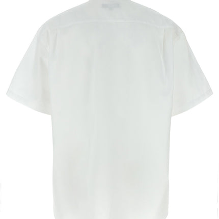 Comme Des Garçons White Cotton Blouse