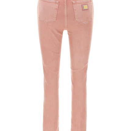 Dolce & Gabbana Multicolor Cotton High-Waisted Jean