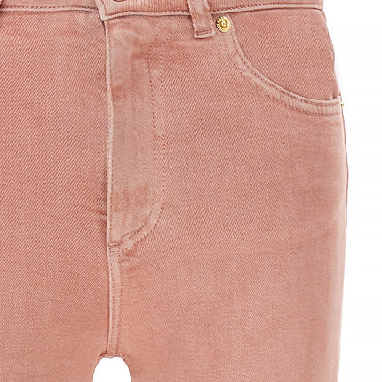Dolce & Gabbana Multicolor Cotton High-Waisted Jean