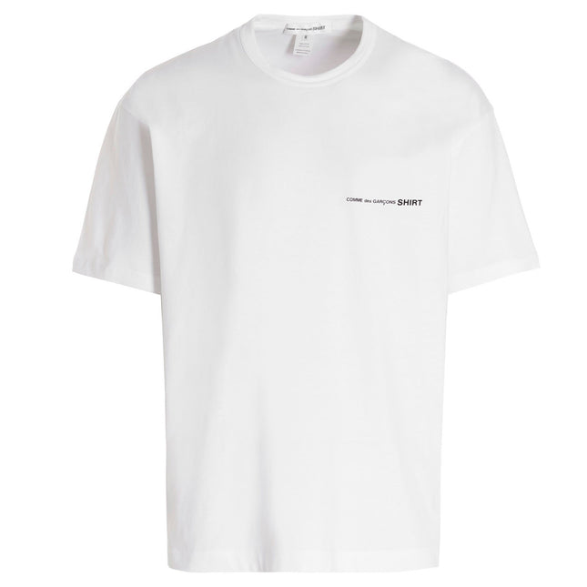 Comme Des Garçons White Cotton T-Shirt