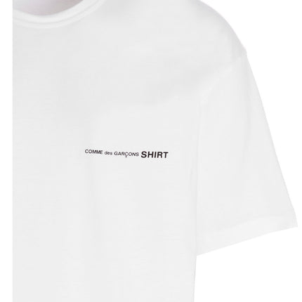 Comme Des Garçons White Cotton T-Shirt