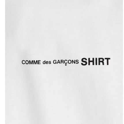 Comme Des Garçons White Cotton T-Shirt