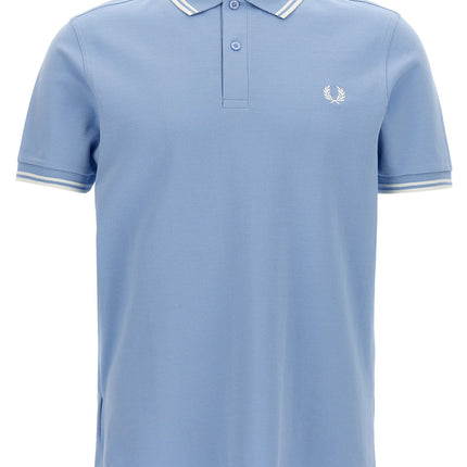 Comme Des Garçons Blue Cotton Polo Shirt