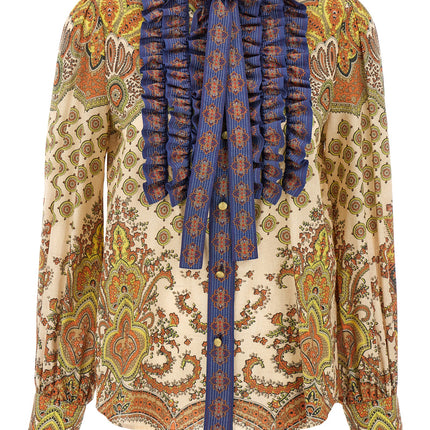 Valentino Garavani Multicolor Cotton Blouse
