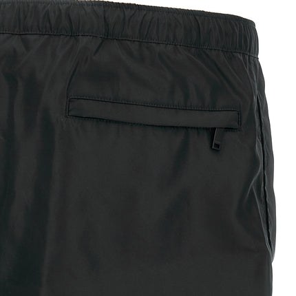 Valentino Garavani Black Polyamide Swim Shorts