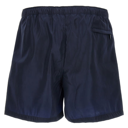 Valentino Garavani Blue Polyamide Swim Shorts
