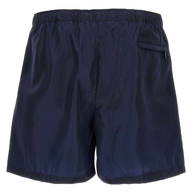 Valentino Garavani Blue Polyamide Swim Shorts