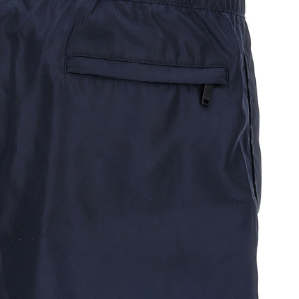 Valentino Garavani Blue Polyamide Swim Shorts