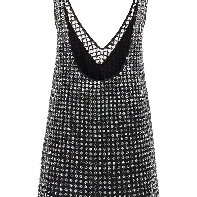 Max Mara Black Silk Short Dress