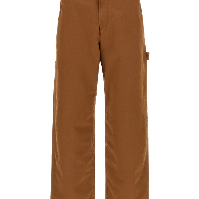A.P.C. Brown Cotton Casual Pants