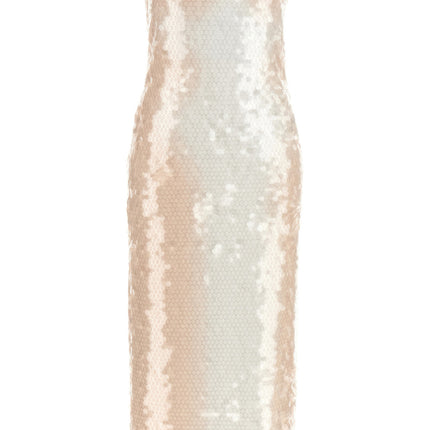 Sportmax Multicolor Polyamide Midi Dress