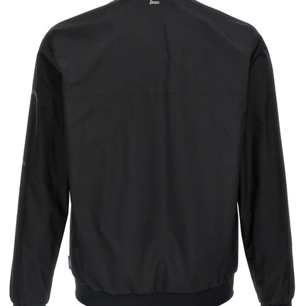 Herno Black Polyester Bomber