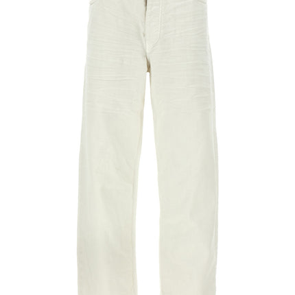 Balenciaga White Cotton Jeans Denim