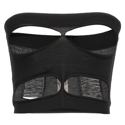 Rick Owens Black Wool Tank Tops