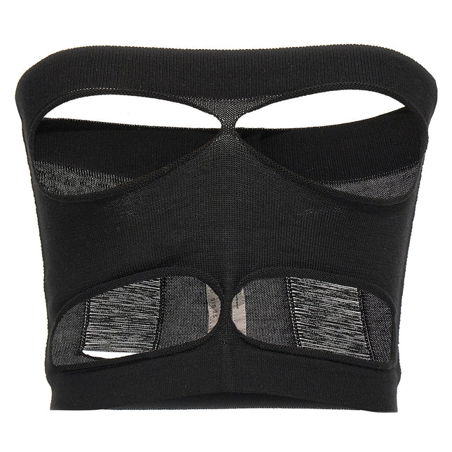 Rick Owens Black Wool Tank Tops