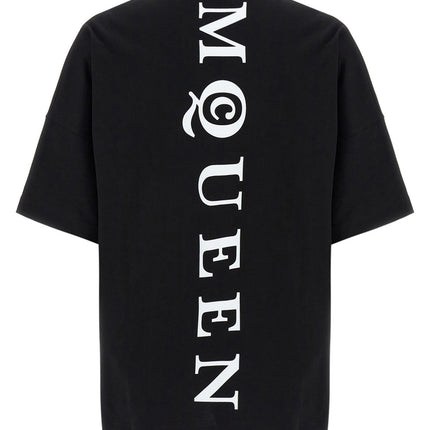 Alexander McQueen Bicolor Cotton T-Shirt