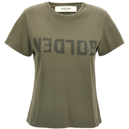 Golden Goose Bicolor Cotton T-Shirt