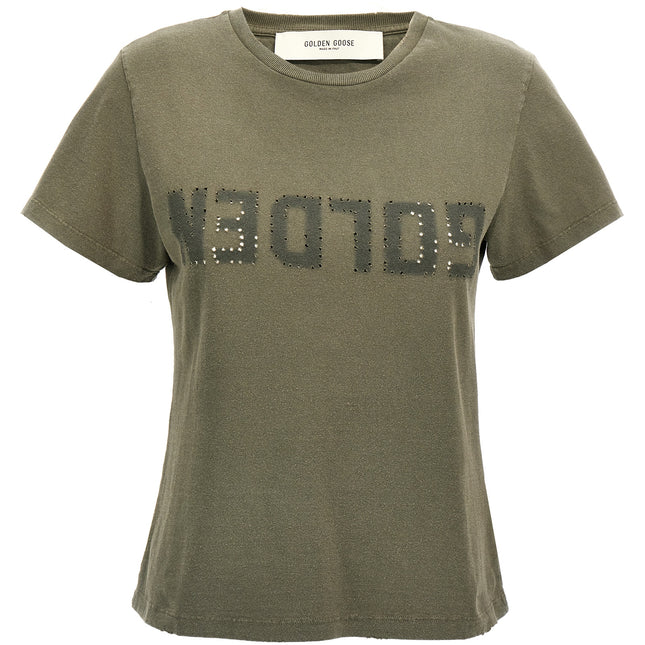 Golden Goose Bicolor Cotton T-Shirt