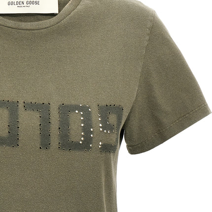 Golden Goose Bicolor Cotton T-Shirt