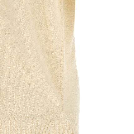 MA'RY'YA White Cotton Polo Shirt