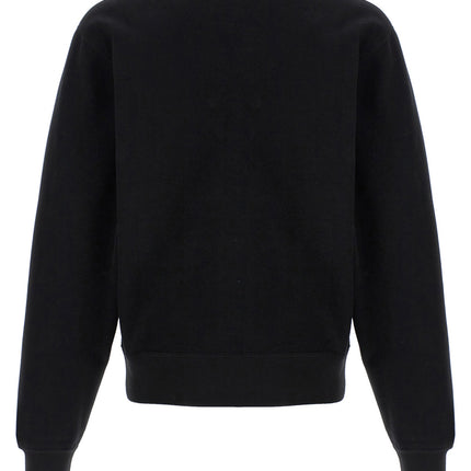 Saint Laurent Black Cotton Sweatshirt