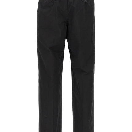 CELLAR DOOR Black Cotton Casual Pants