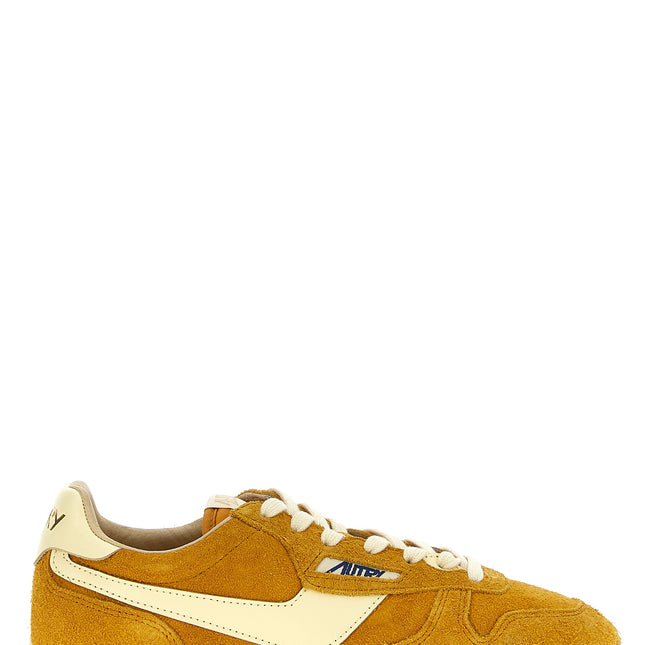 Autry Bicolor Leather Athletic Sneakers