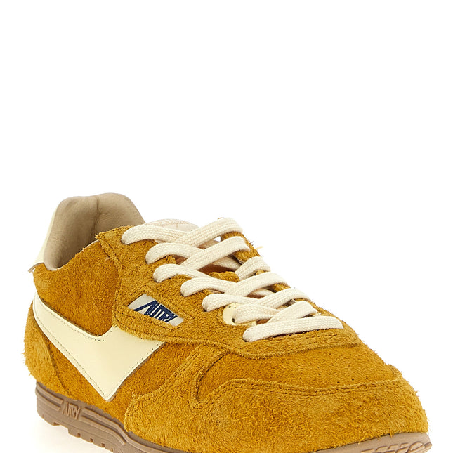 Autry Bicolor Leather Athletic Sneakers