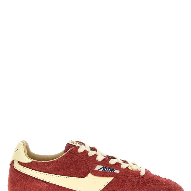 Autry Multicolor Leather Low Top Sneakers