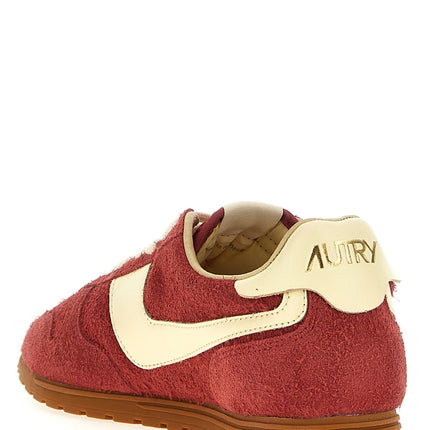 Autry Multicolor Leather Low Top Sneakers