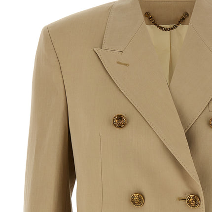 Golden Goose Beige Virgin Wool Blazer