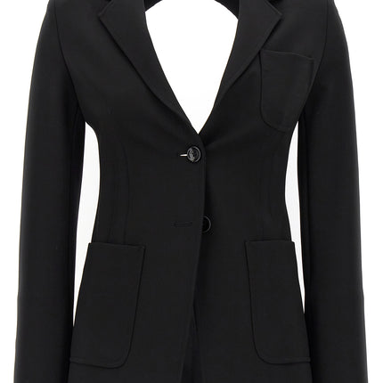 Max Mara Black Viscose Blazer