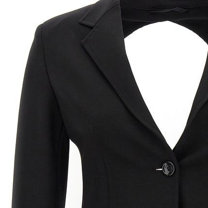 Max Mara Black Viscose Blazer