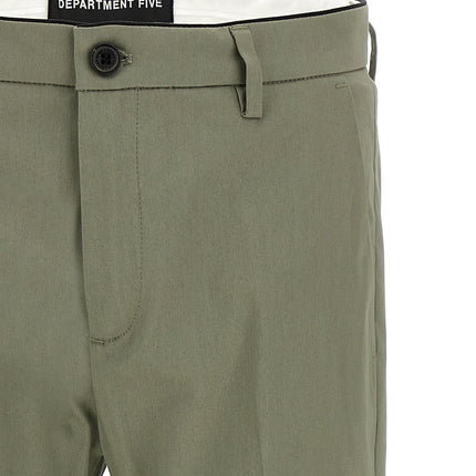 Department 5 Bicolor Cotton Cropped Pants