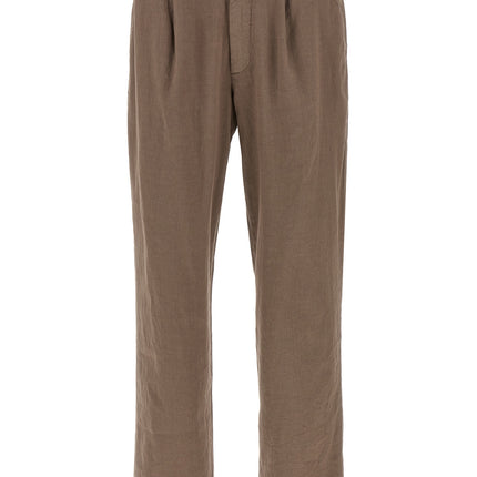 Department 5 Brown Linen Pants