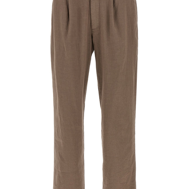 Department 5 Brown Linen Pants