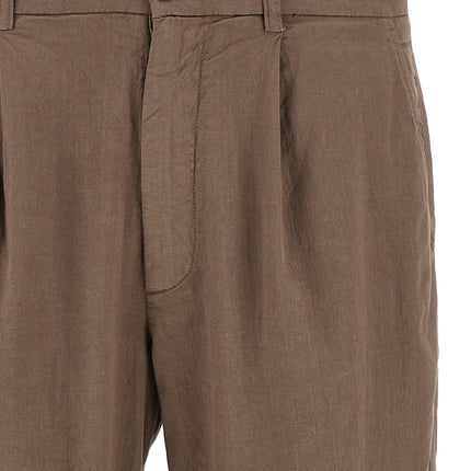 Department 5 Brown Linen Pants