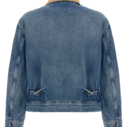 Maison Margiela Blue Cotton Denim Jacket