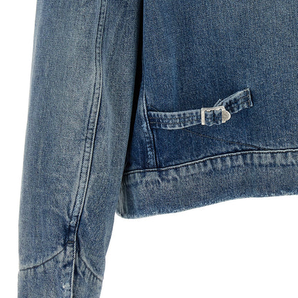 Maison Margiela Blue Cotton Denim Jacket
