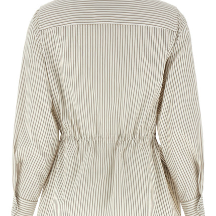 Fendi White Cotton Shell Jacket