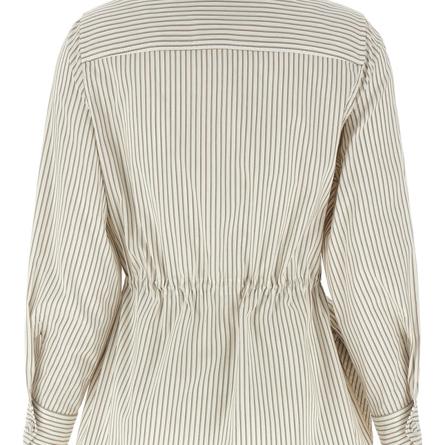 Fendi White Cotton Shell Jacket