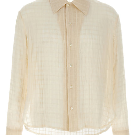 SÉFR Beige Cotton Blouse