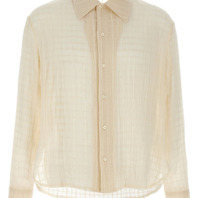 SÉFR Beige Cotton Blouse